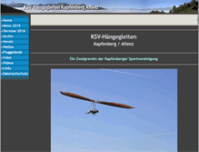 Tablet Screenshot of drachenfliegerclub-aflenz-land-kapfenberg.at